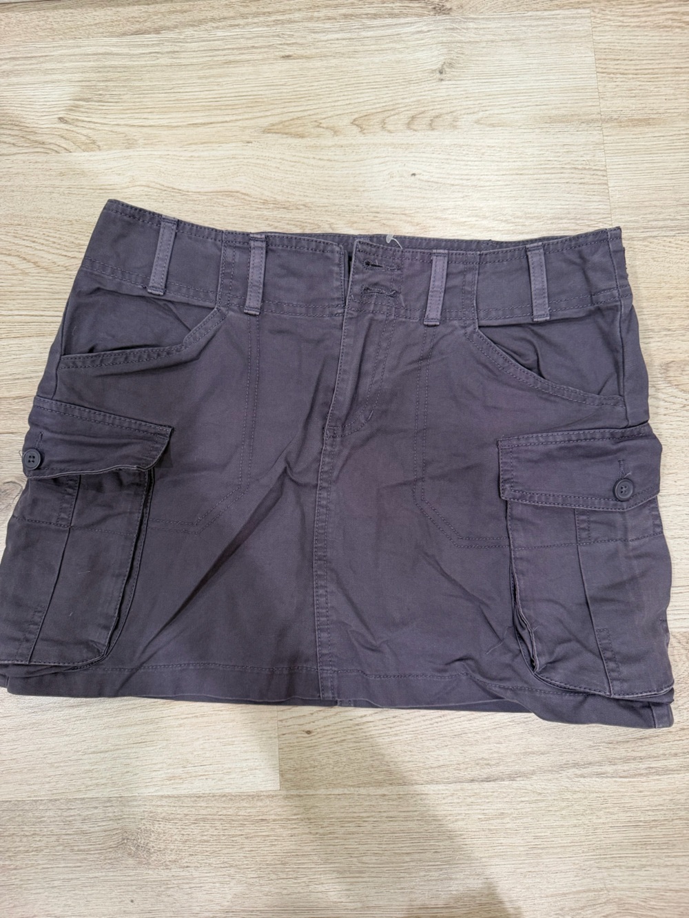 Brandy Melville Men's Cargo Skort - Charcoal Gray